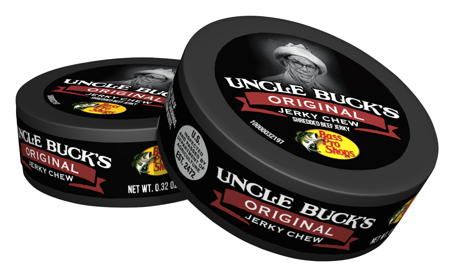 Uncle Buck&amp;#39;s Original Flavor Shredded Beef Jerky Chew 36-Pack | Cabela&amp;#39;s